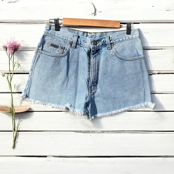 Vintage 90's Calvin Klein women's Cut Off Denim Shorts
